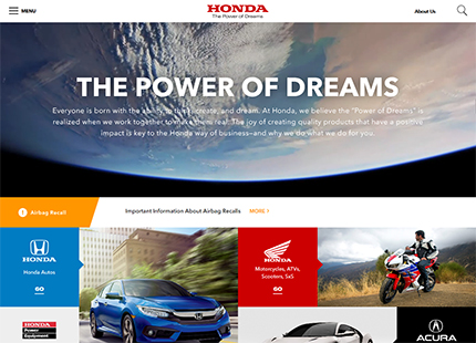 American Honda Motor Co., Inc. – Official Site