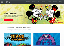 Disney.com  The official Home Page for all things Disney
